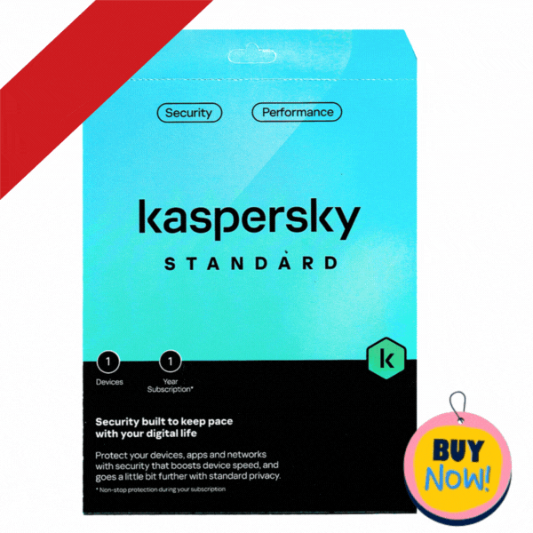 Kaspersky Standard Security (1-Device for 1 Year) - Digital Product Key
