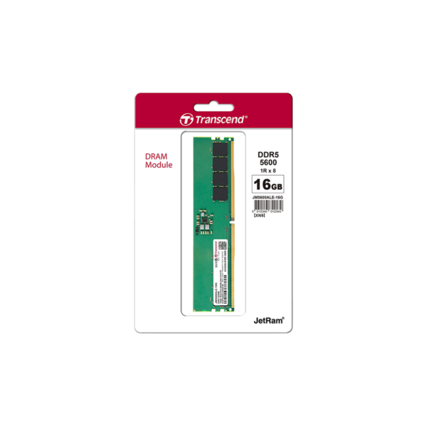 TRANSCEND 16GB DDR5 5600MHZ DESKTOP RAM