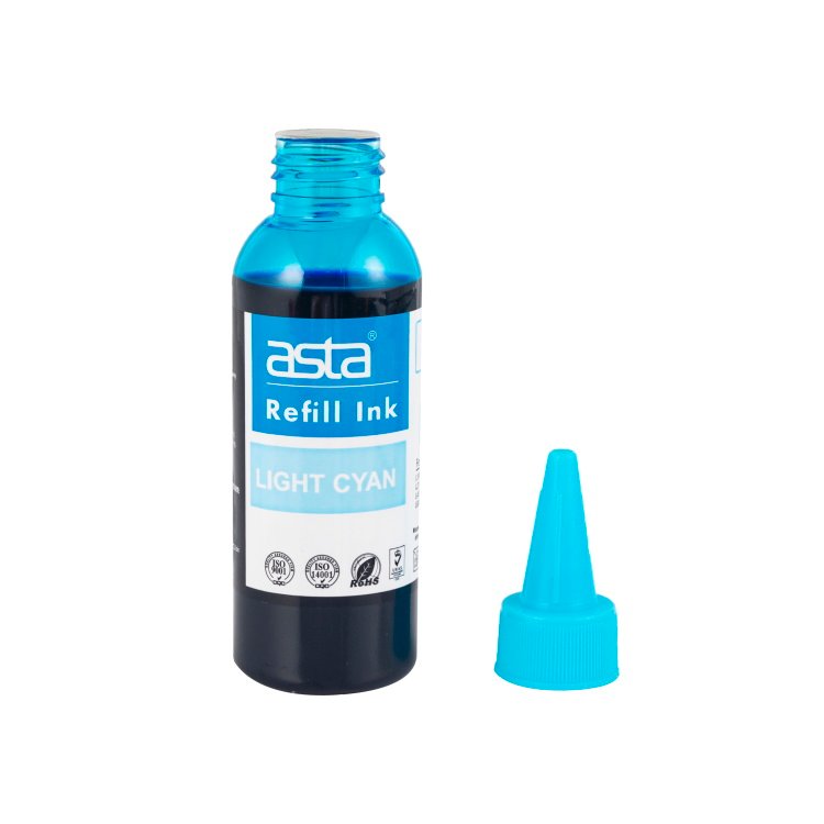 ASTA Refill Cyan Ink for HP, EPSON, Canon, Brother