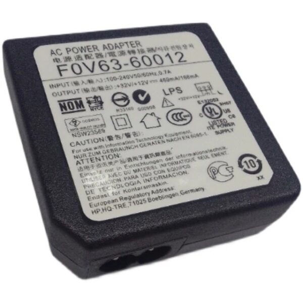 Power Supply for HP Smart Tank 508 511 516 518 519 531 580 538 618 Officejet 4535 4678 4538 4650 (F0V63-60012 F0V63-60013)