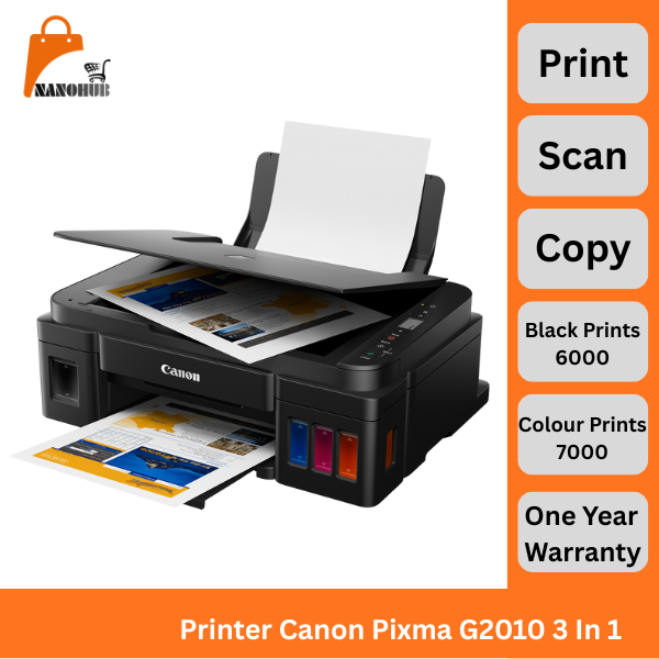 Canon Pixma G2010 Multifunction printer with scanning capabilities