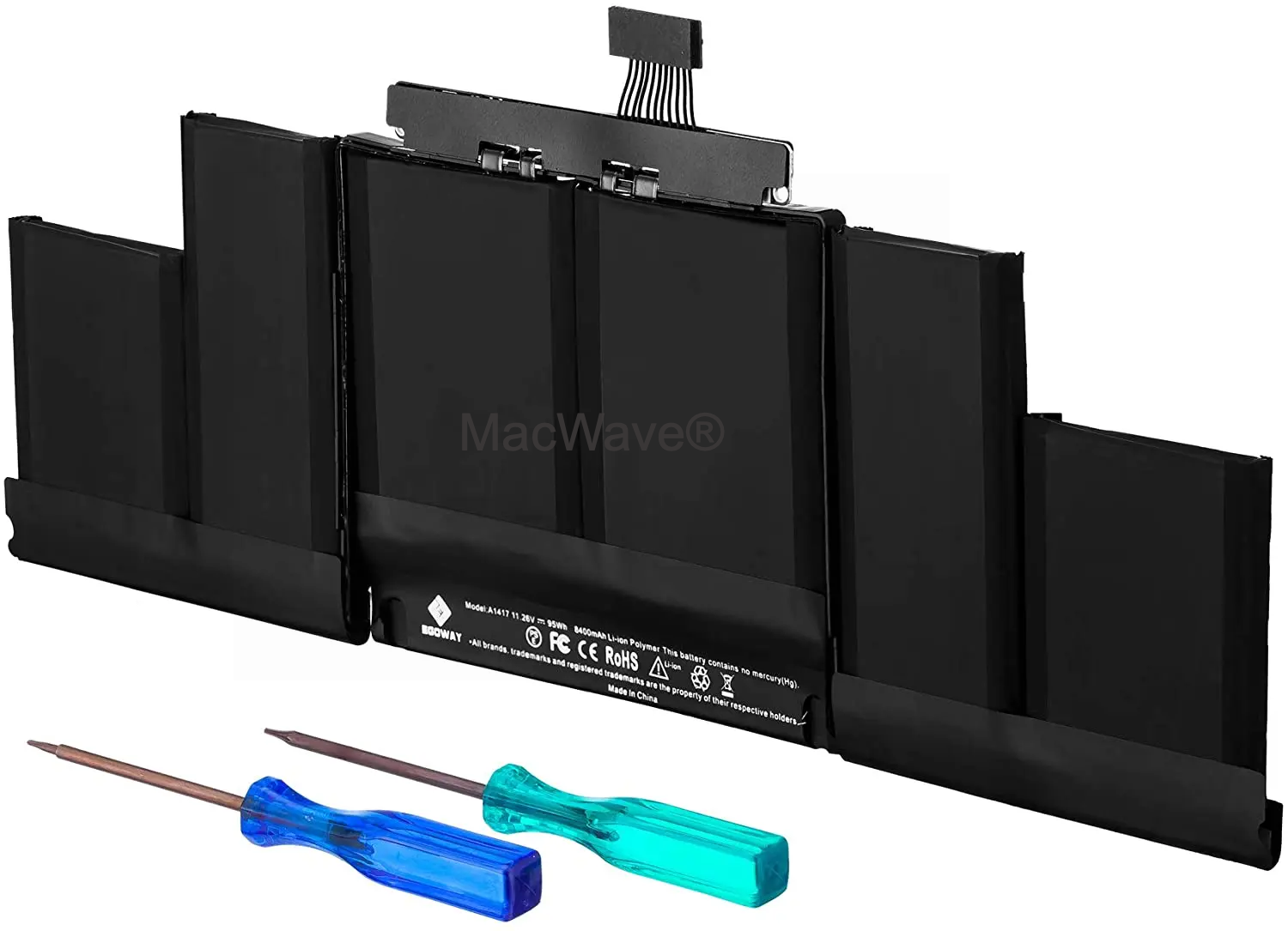 1789617721_A1417-Battery-for-Apple-MacBook-Pro-15-inch-A1398-Mid-2012-Early-2013-.png Laptop Battery For Apple A1417/A1398 - Image 1
